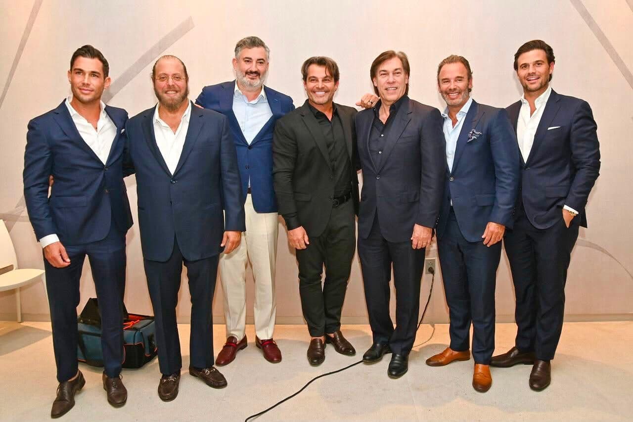 Guests at the Artefacto showroom opening in Coral Gables
